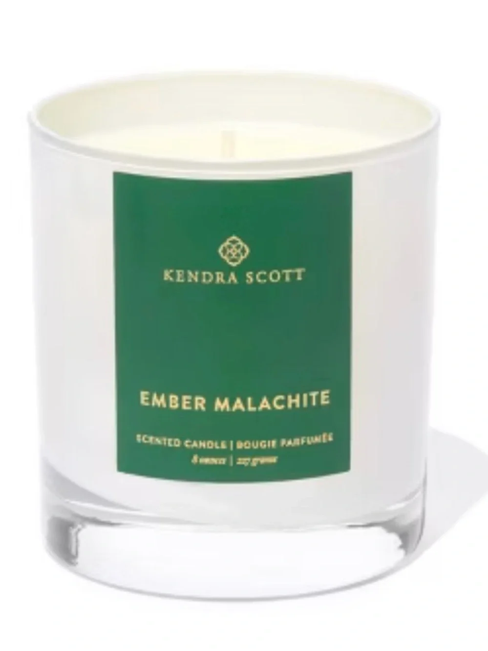 NEW Kendra Scott Home Fine Fragrance ember malachite luxury Candle